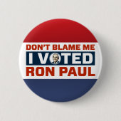 Ron Paul Button (Voorkant)