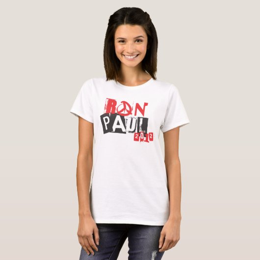 Ron Paul Cami T-shirt (Voorkant volledig)