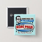 Ron Paul Campaign Button (Voorkant /achterkant)