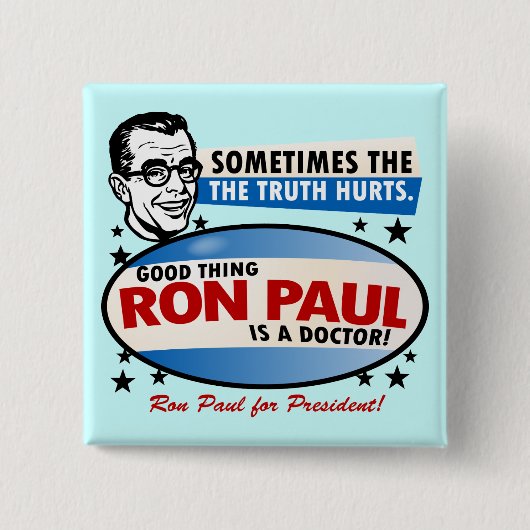 Ron Paul Campaign Button (Voorkant)