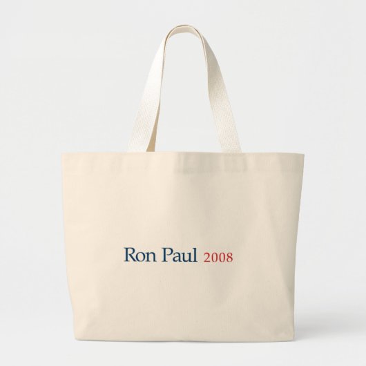 Ron Paul canvas tas (Voorkant)