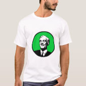 Ron Paul Circle Green T-shirt (Voorkant)