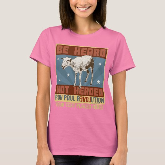 Ron Paul Convention Shirt (Voorkant)