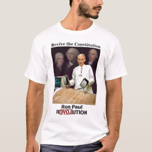 Ron Paul: de grondwet nieuw leven inblazen T-shirt