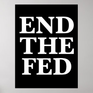RON PAUL EIND HET FED POSTER