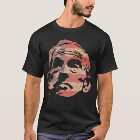 Ron Paul en de vlag T-shirt (Voorkant)