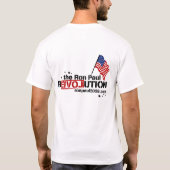 Ron Paul EVOLution T-shirt (Achterkant)