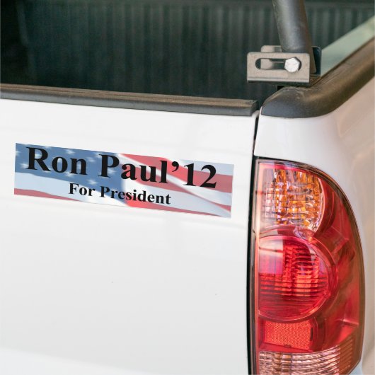 Ron Paul For President Bumpersticker (Op Truck)