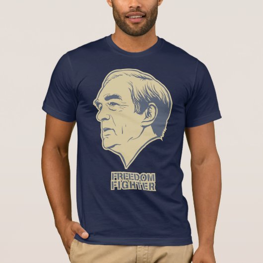 Ron Paul Freedom Fighter Shirt (Voorkant)