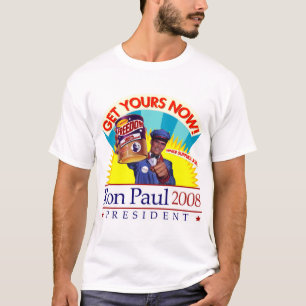 Ron Paul "Haal je vrijheid!" Retro-Shirt T-shirt