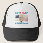 Ron Paul herstelt Amerika Trucker Pet (Voorkant)