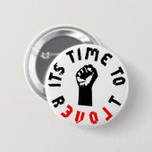 Ron Paul Het is tijd om Button te revolt (Voorkant /achterkant)