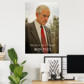 Ron Paul Honesty Print (Thuiskantoor)