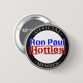Ron Paul Hotties Gear Ronde Button 5,7 Cm (Voorkant /achterkant)