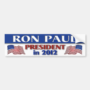 Ron Paul in Bumpersticker 2012