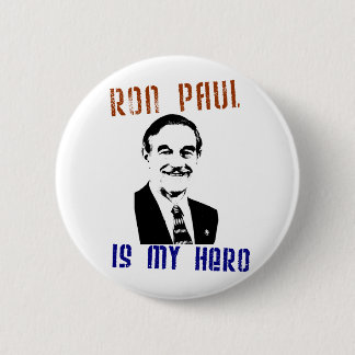 Ron Paul is mijn held Ronde Button 5,7 Cm