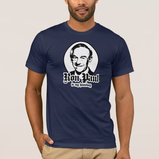 RON PAUL IS MIJN HOMEBOE T-SHIRT (Voorkant)