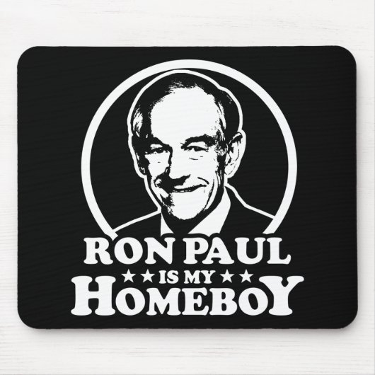 Ron Paul is mijn homeboy Muismat (Voorkant)