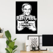 Ron Paul is mijn homeboy Poster (Thuiskantoor)