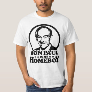 Ron Paul is mijn homeboy T-shirt