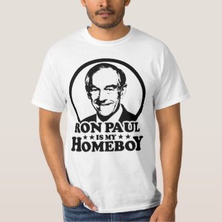 Ron Paul is mijn homeboy T-shirt