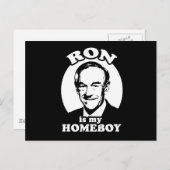 Ron Paul is mijn huisjongen Briefkaart (Voorkant / Achterkant)