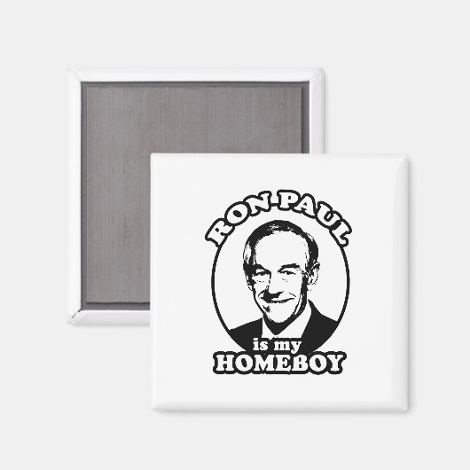 Ron Paul is mijn huisjongen Magneet (Voorkant / Achterkant)