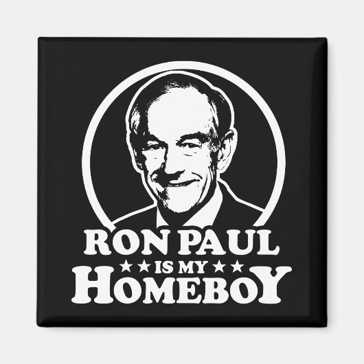 Ron Paul is mijn huisjongen Magneet (Voorkant)