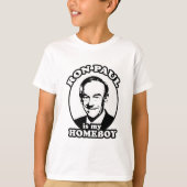 Ron Paul is mijn huisjongen T-shirt (Voorkant)