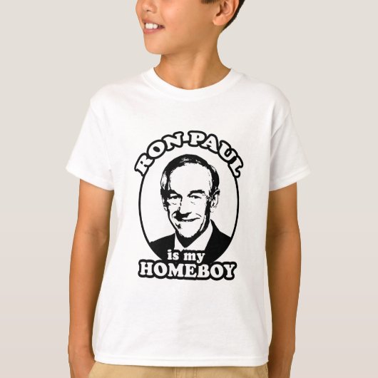 Ron Paul is mijn huisjongen T-shirt (Voorkant)