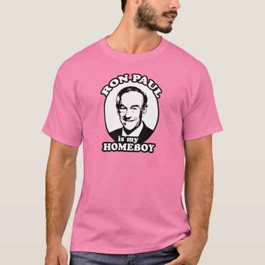 Ron Paul is mijn huisjongen T-shirt (Voorkant)