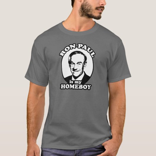 Ron Paul is mijn huisjongen T-shirt (Voorkant)