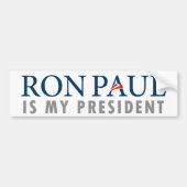 Ron Paul is Mijn President Bumpersticker (Voorkant)