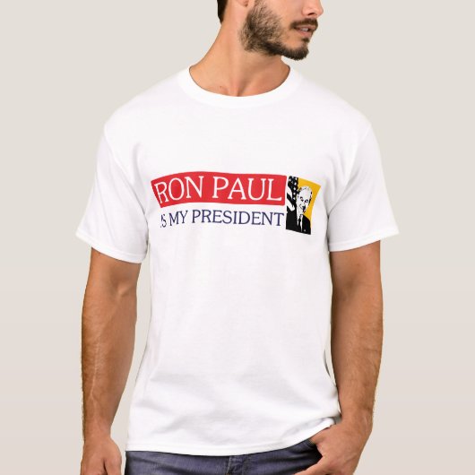Ron Paul is mijn President T-shirt (Voorkant)
