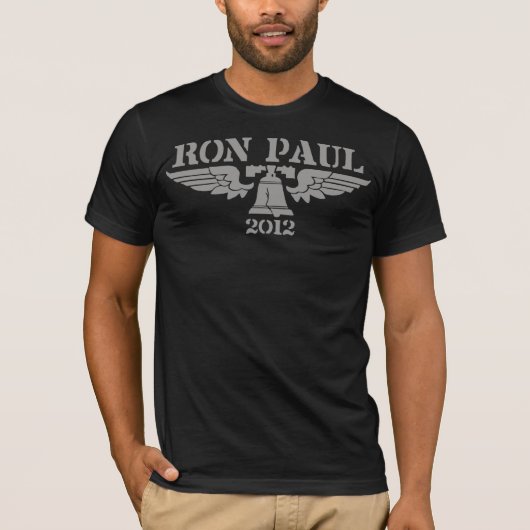 Ron Paul Liberty Gray T-shirt (Voorkant)