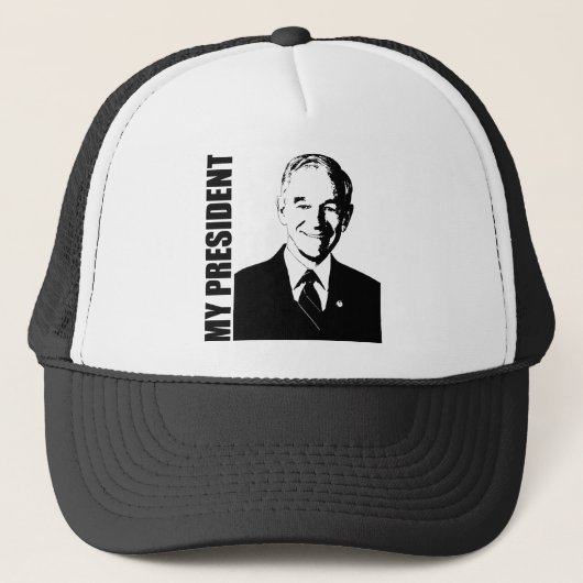 Ron Paul - Mijn President Trucker Pet (Voorkant)