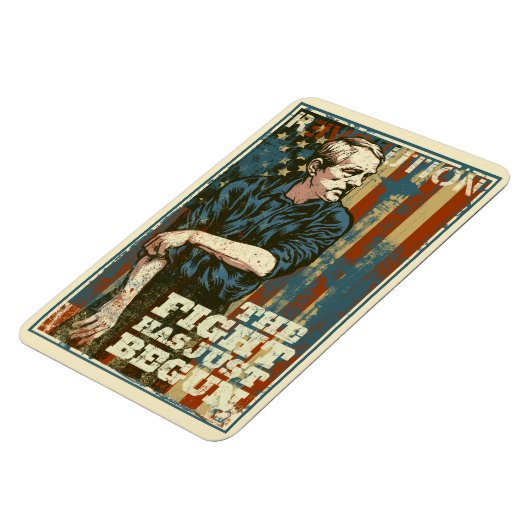 Ron Paul Net Begonnen Premium Magnet Magneet (Linkerzijde)