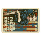 Ron Paul Net Begonnen Premium Magnet Magneet (Horizontaal)