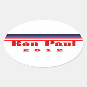 Ron Paul Ovale Sticker