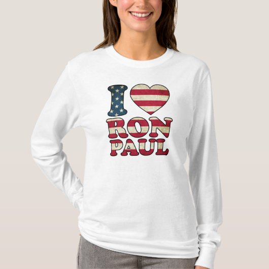 Ron Paul Patriotic T-shirt (Voorkant)