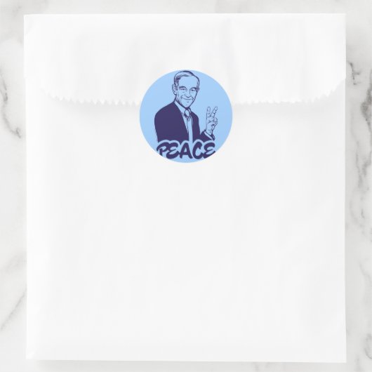 Ron Paul Peace Stickers (Tas)
