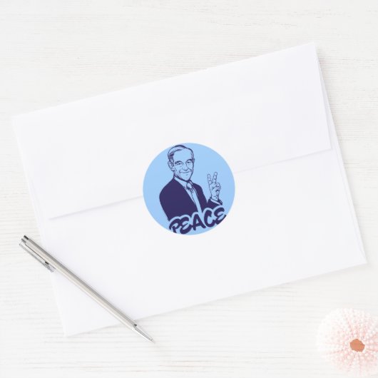 Ron Paul Peace Stickers (Envelop)