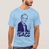 Ron Paul Peace T-Shirt (Voorkant)