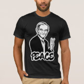 Ron Paul Peace T-Shirt (Voorkant)