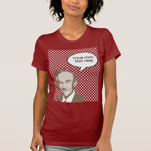 Ron Paul Pop Art T-shirt (Voorkant)