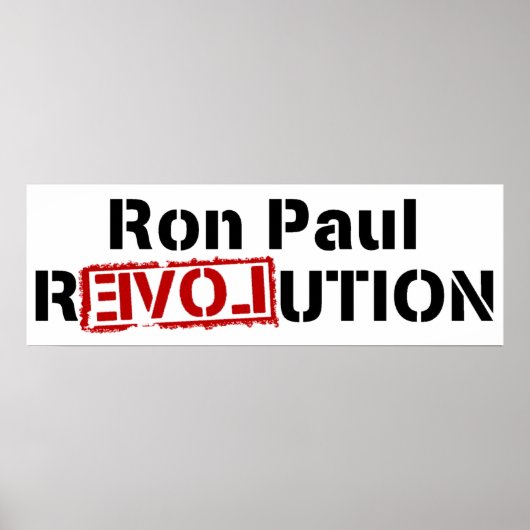 Ron Paul Poster (Voorkant)