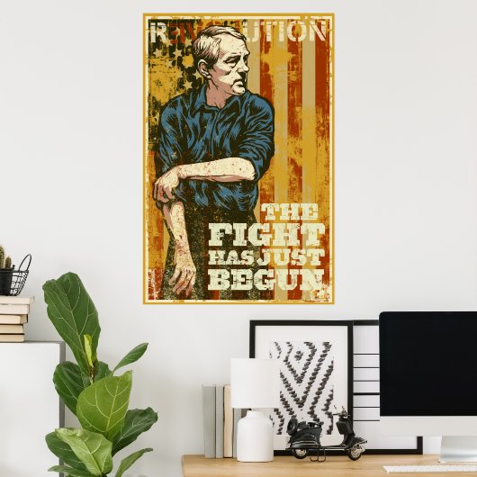 Ron Paul Poster (Thuiskantoor)