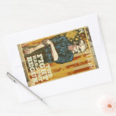 Ron Paul Poster Rechthoekige Sticker (Envelop)