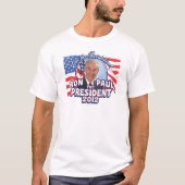 Ron Paul President 2012 T-shirt (Voorkant)
