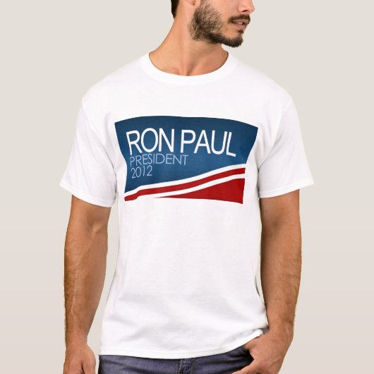 Ron Paul President 2012 T-shirt (Voorkant)
